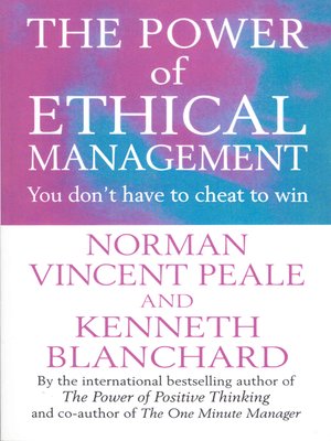 cover image of The Power of Ethical Management